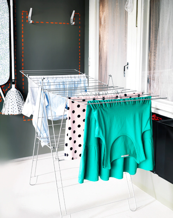 Giá phơi đồ 2 cánh FROST IKEA