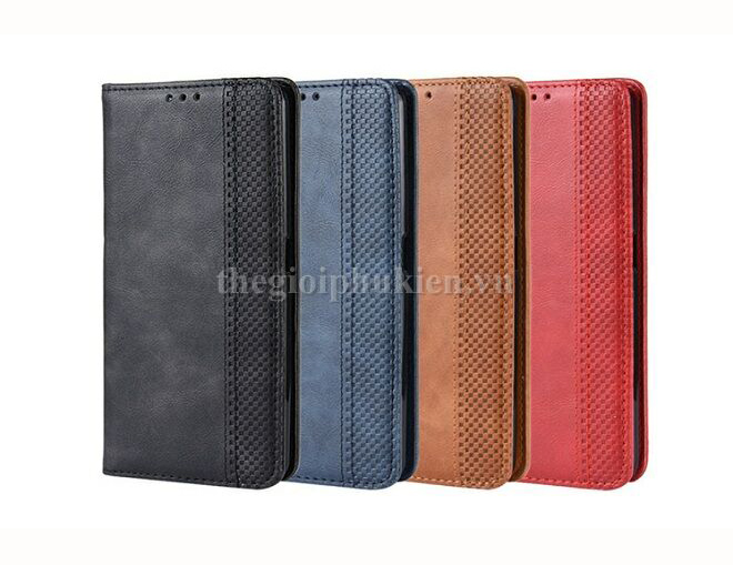 Bao da dạng ví OPPO F11 Luxury Leather