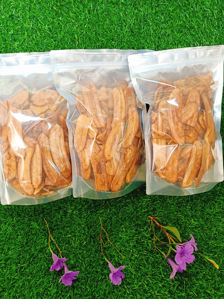 500G CHUỐI SẤY MÈ GỪNG