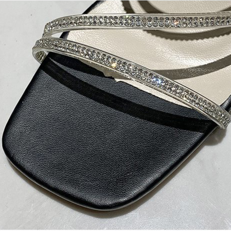 Dép cao gót nữ big size Quảng Châu GQC43