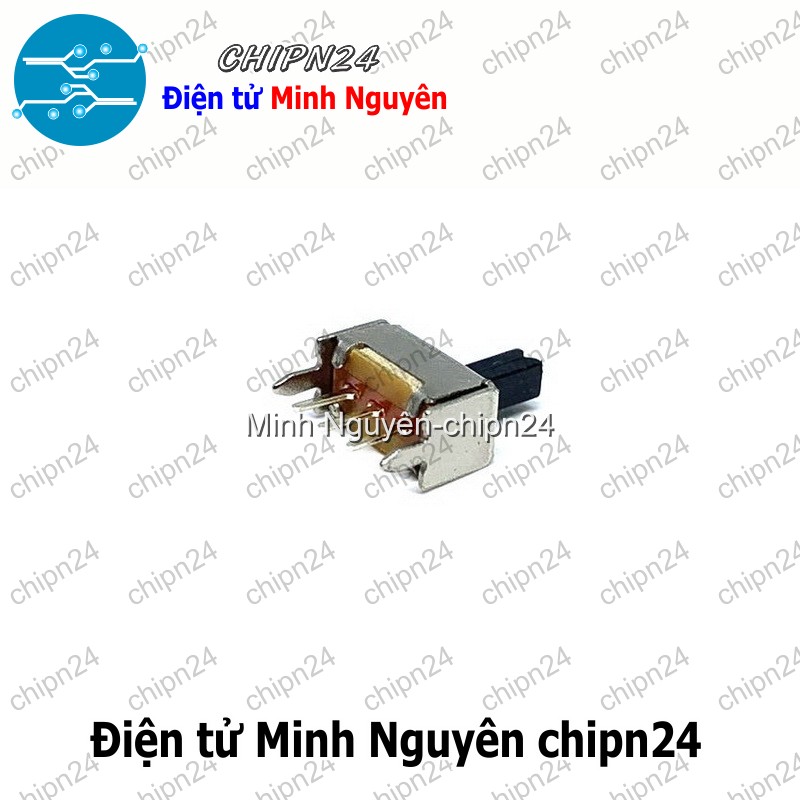 [5 cái] (K86) Công Tắc Gạt 2mm SS12D07 VG5 Thẳng (3 chân 2 vị trí) - HH005725