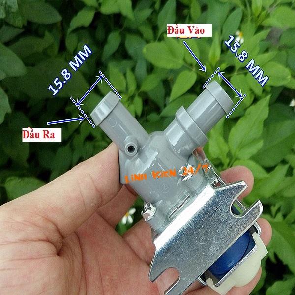 VAN NƯỚC ĐIỆN TỪ THƯỜNG MỞ 12V DC