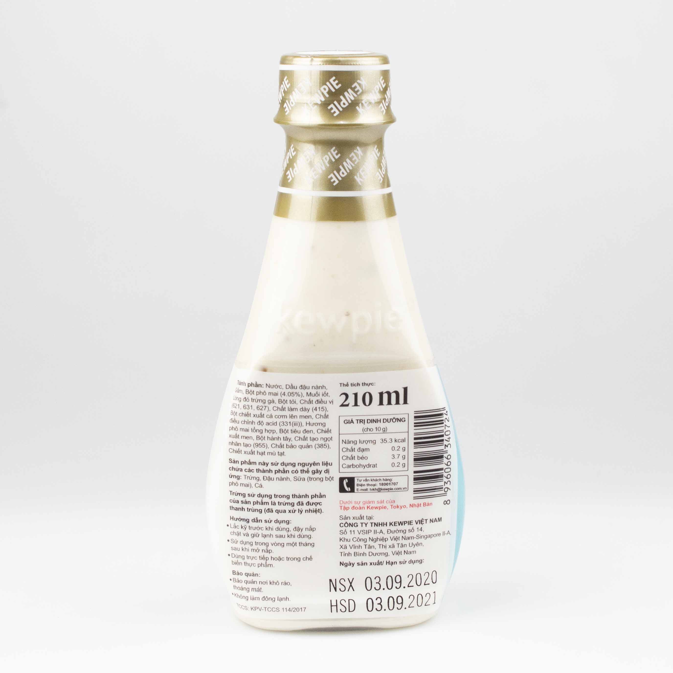 Nước xốt phô mai (chai 210mlx12)