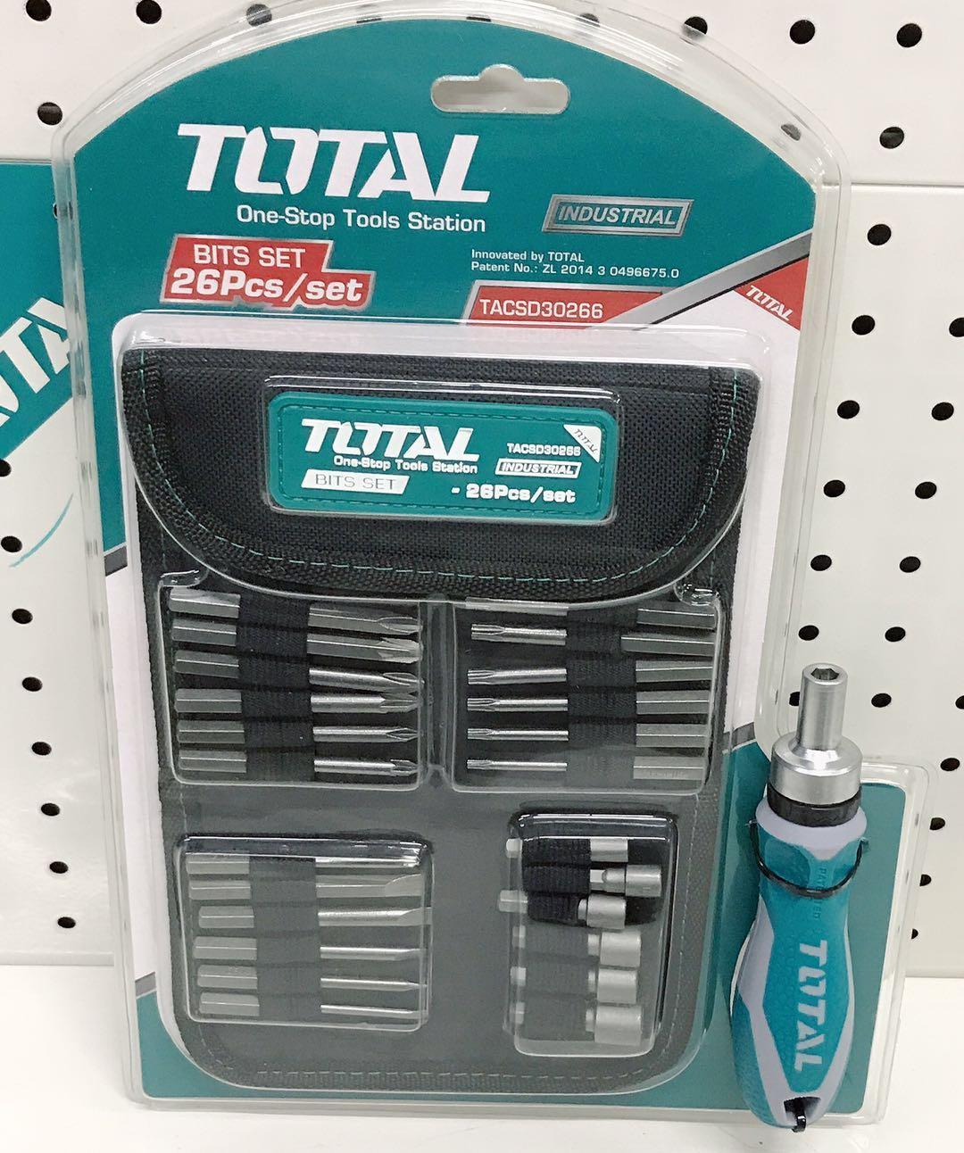 Bộ 26 tua vít 26 Total - TACSD30266