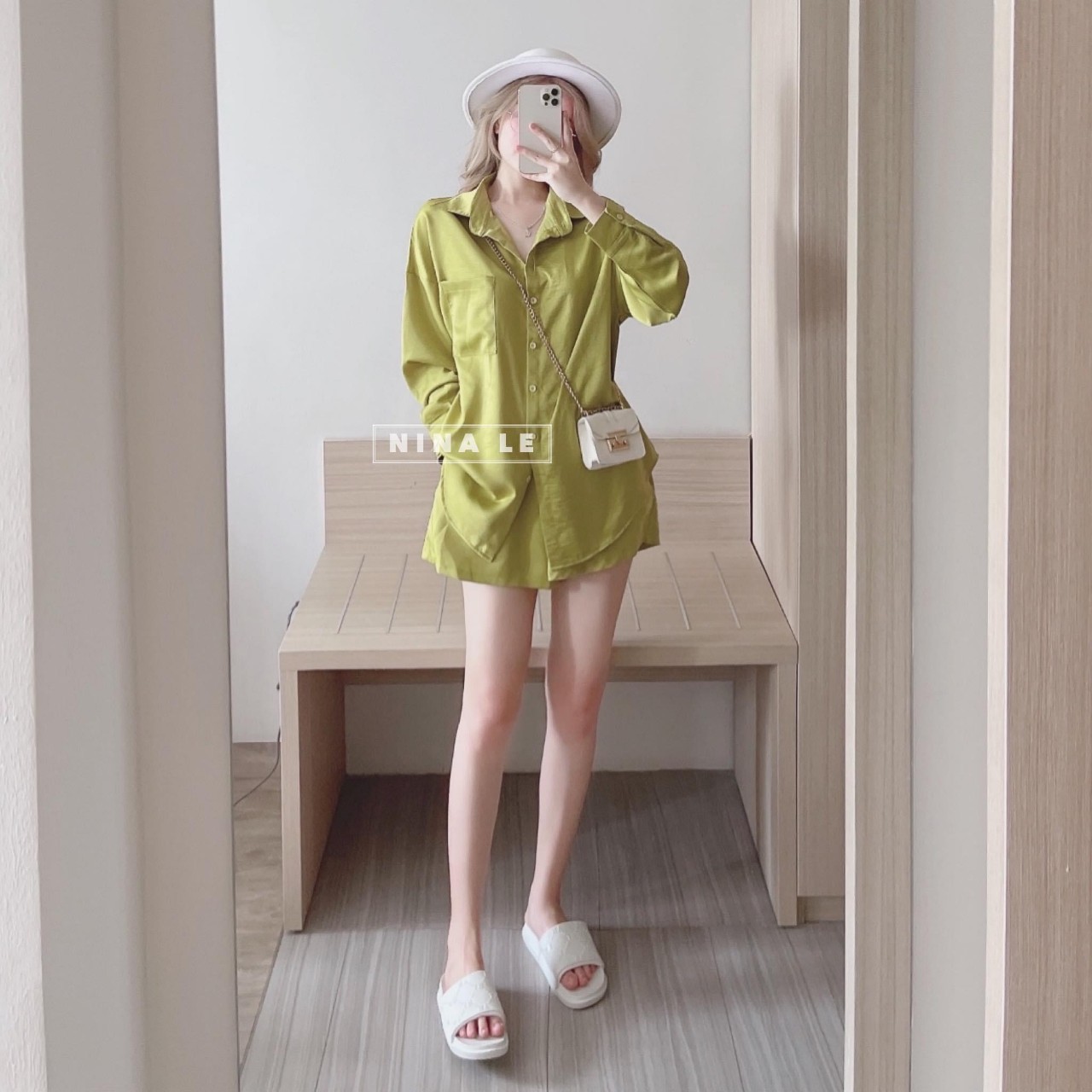 Sét satin nhung đủ màu siêu cute hàng thiết kế ldt1022