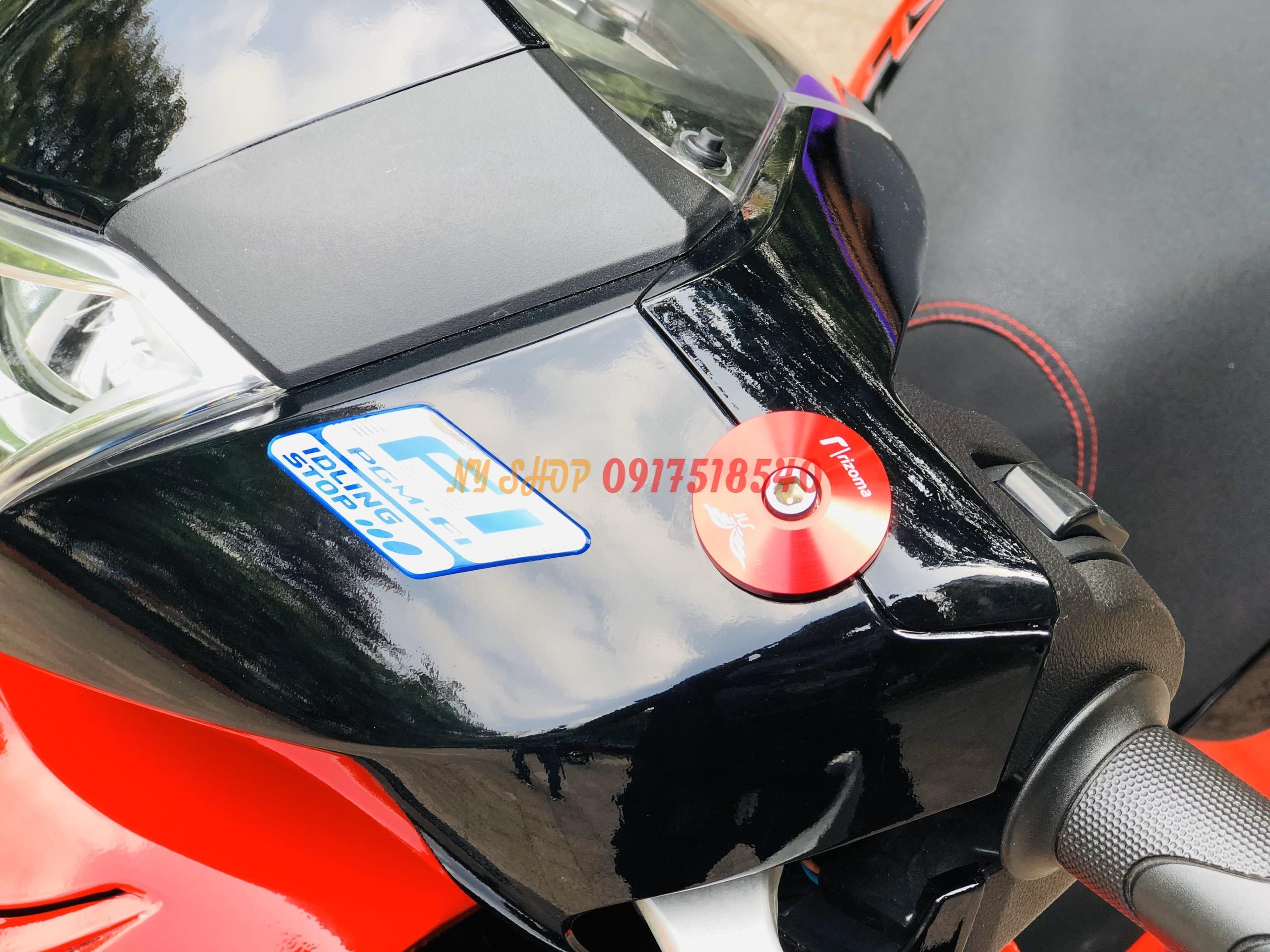 Nút bịt gương Rizoma 3X3 cho SH 2017-2019 (CÓ PHÂN LOẠI 1 CHIẾC & 1 ĐÔI)
