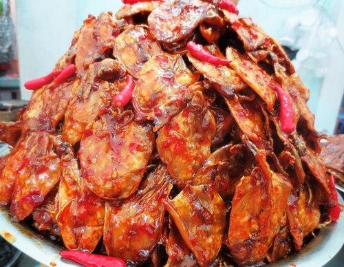 Mực Ngào Tỏi Ớt 250g Bò Đội Nón