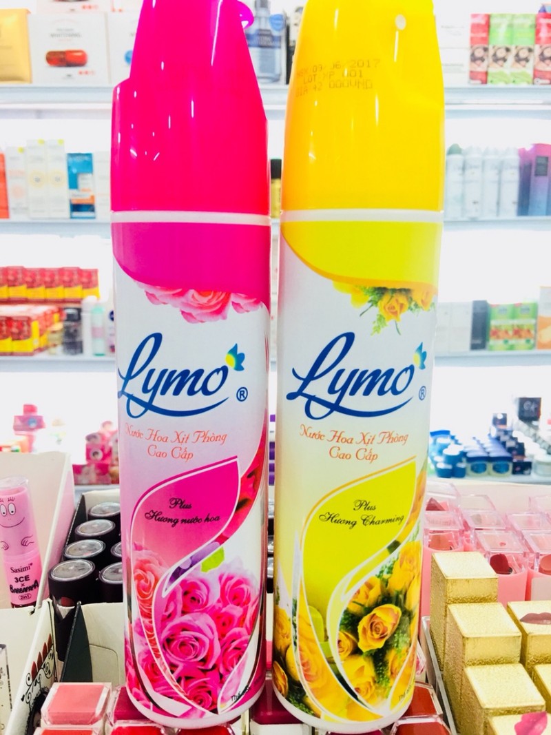 Xịt Phòng Hương Nước Hoa Lymo 330ml (giao màu ngẫu nhiên)