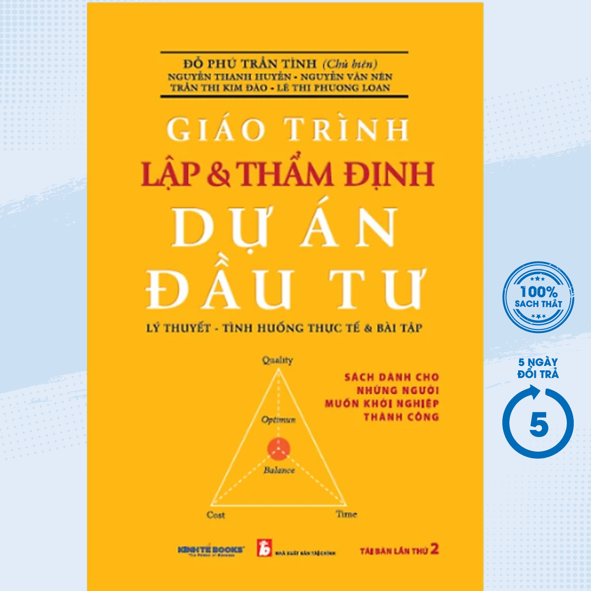 Sách - giáo trình lập và thẩm định dự án đầu tư - - newshop
