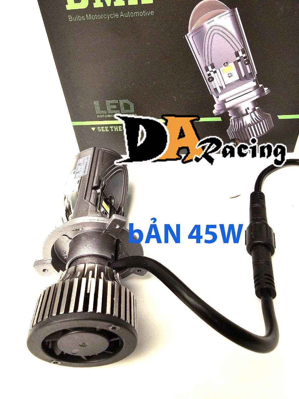 ( MUA 1 TẶNG 1 ĐÈN HẬU ) Đèn Pha Bi Cầu M01H BMA,Lắp Đặt Như Bóng Zin Cho Các Dòng Xe Máy, Ô TÔ BH 1 Năm
