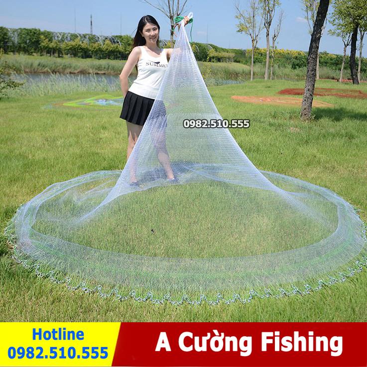 Chài cá - Chài cước chân xích bung chài 6m nặng 5kg