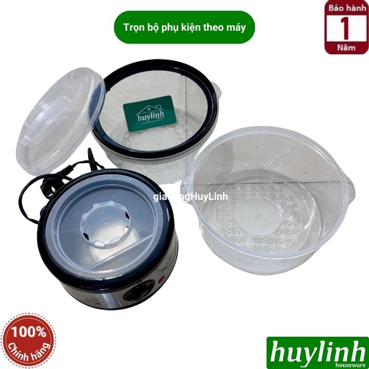 Nồi hấp điện 2 tầng Magic Korea A64 - 5 lít - Máy hấp thực phẩm