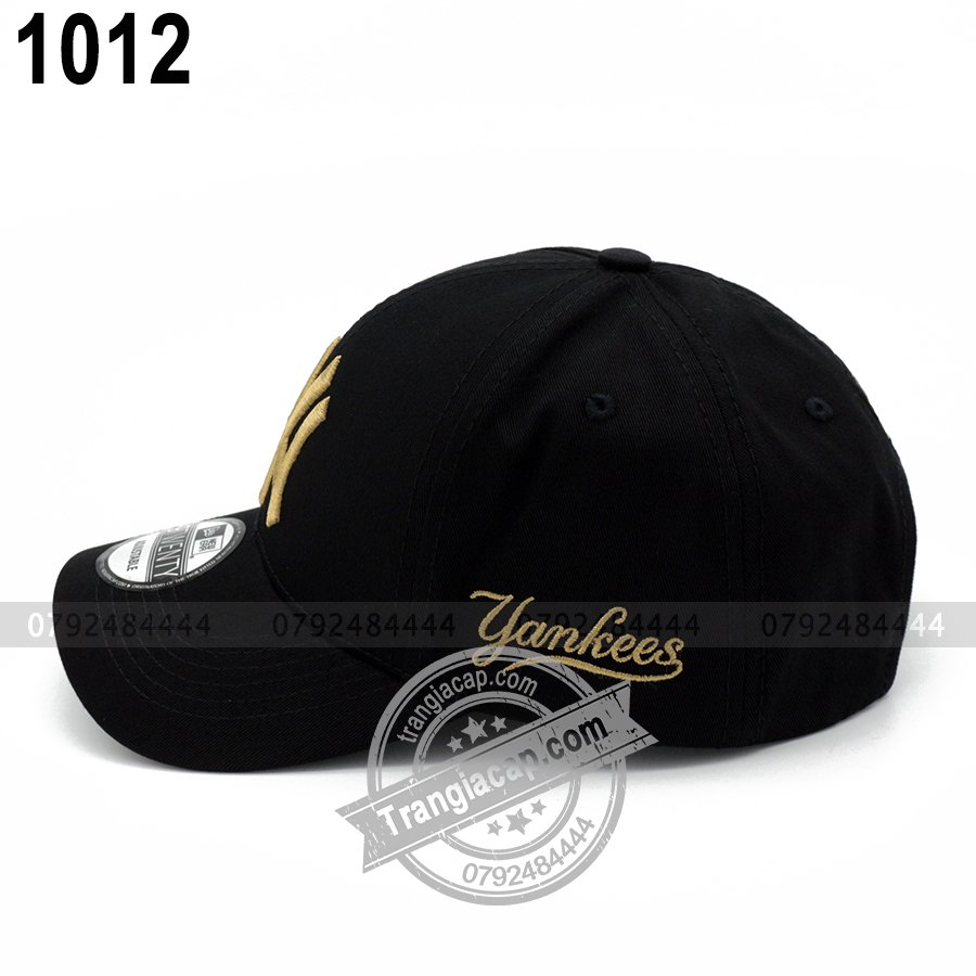 Nón kết MLB NY Yankess - Đen