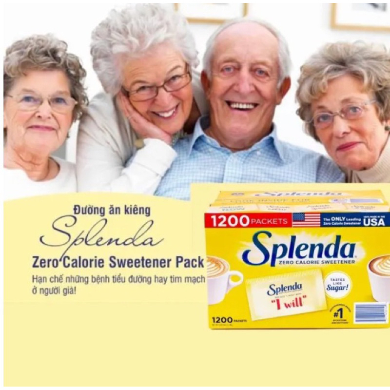 ĐƯỜNG ĂN KIÊNG SPLENDA 1000 - 1000 gói