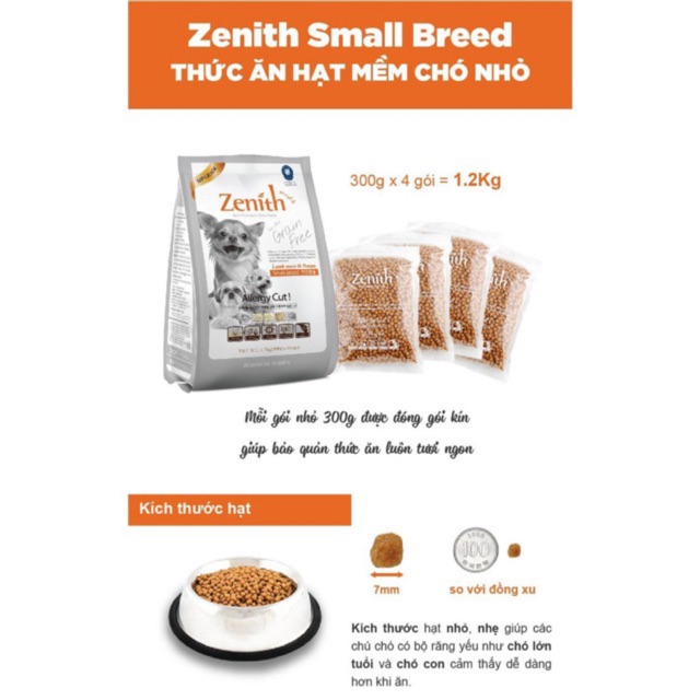 [HCM]Hạt mềm dành cho dòng chó nhỏ gói1kg2