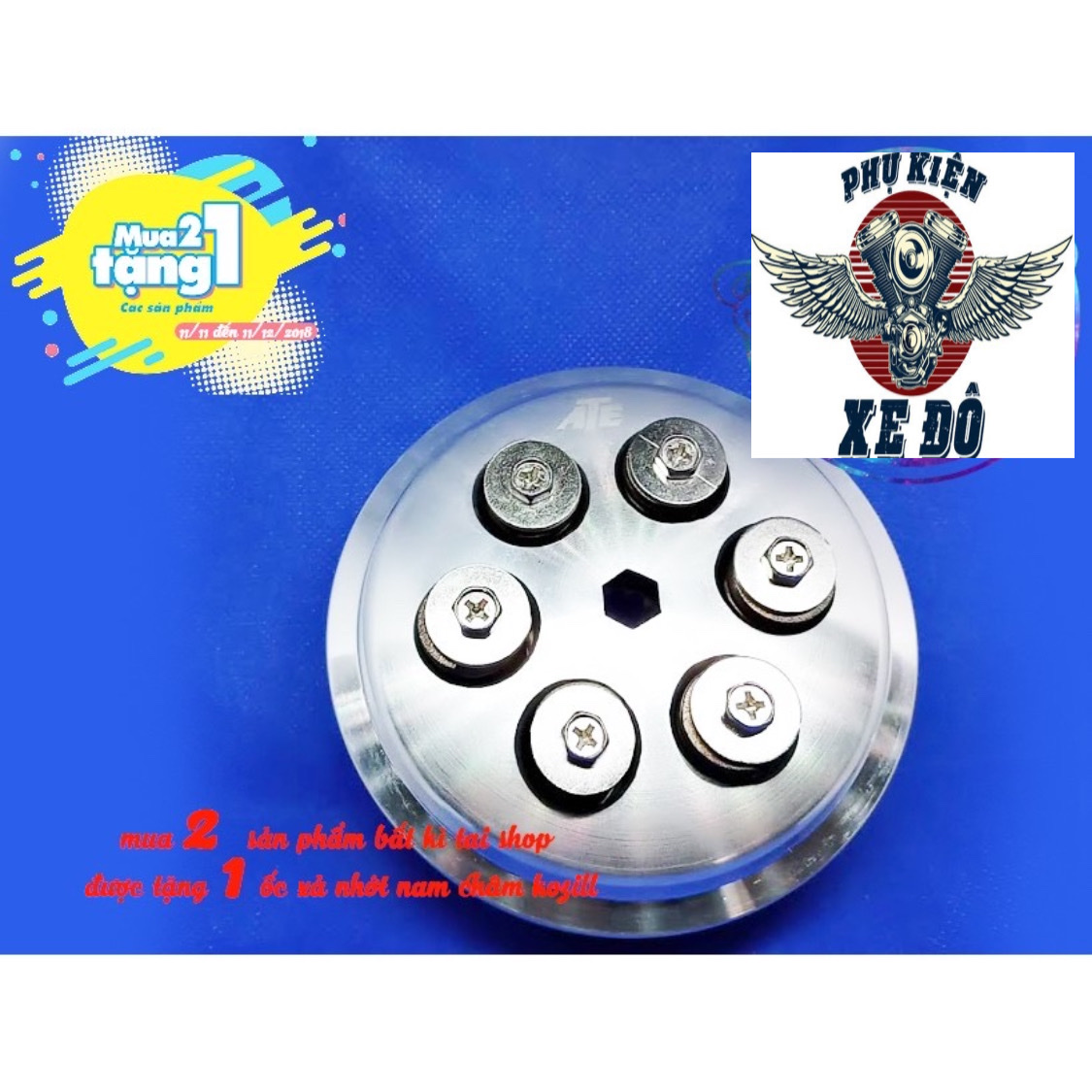 NỒI 6 LÒ XO CHO EXCITER 135 5 SỐ