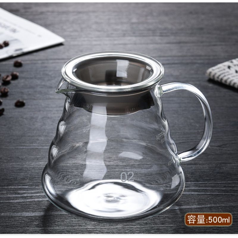 Bình thủy tinh V60 pha cà phê Pour Over