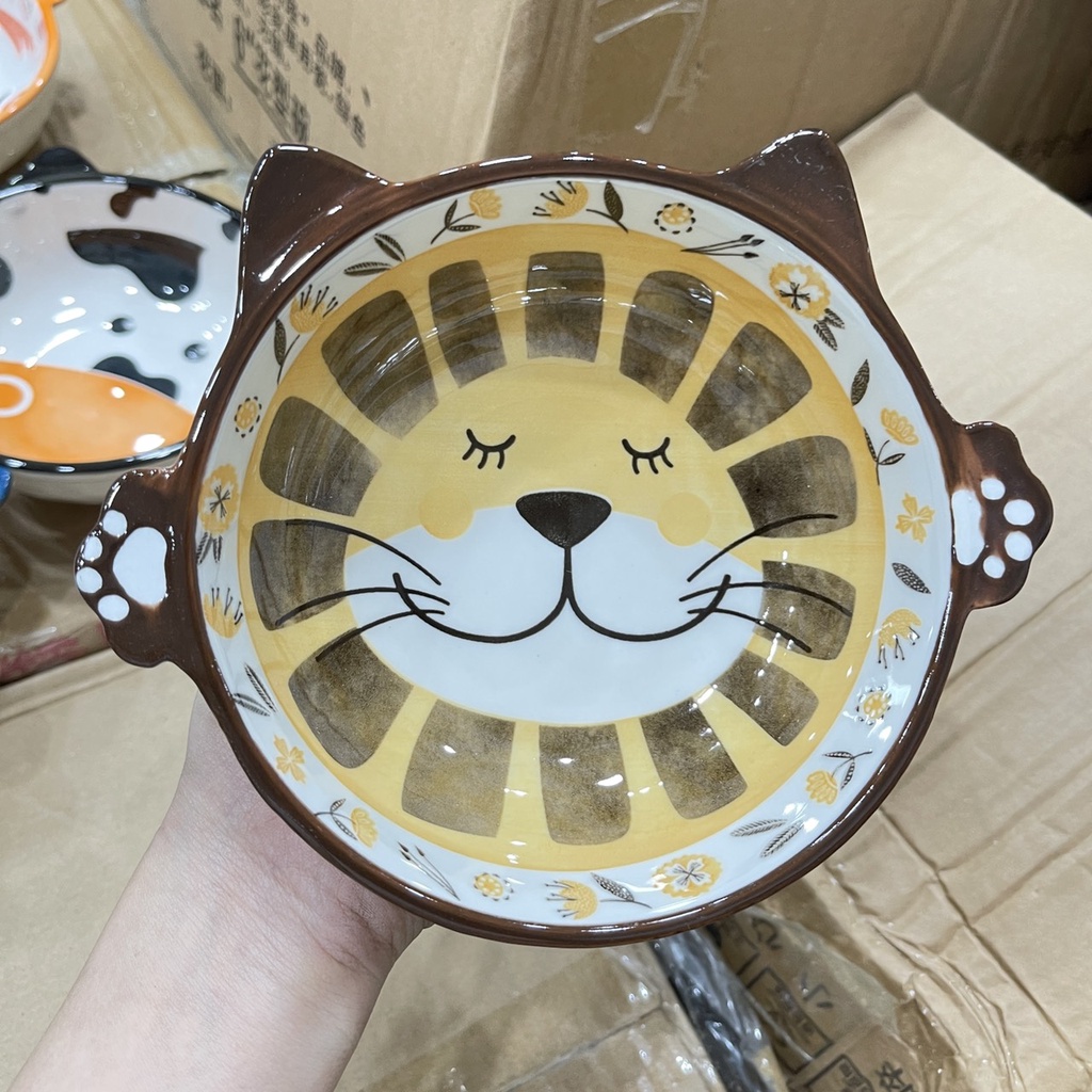 Bát sứ, chén sứ ăn dặm cho bé cực đáng yêu