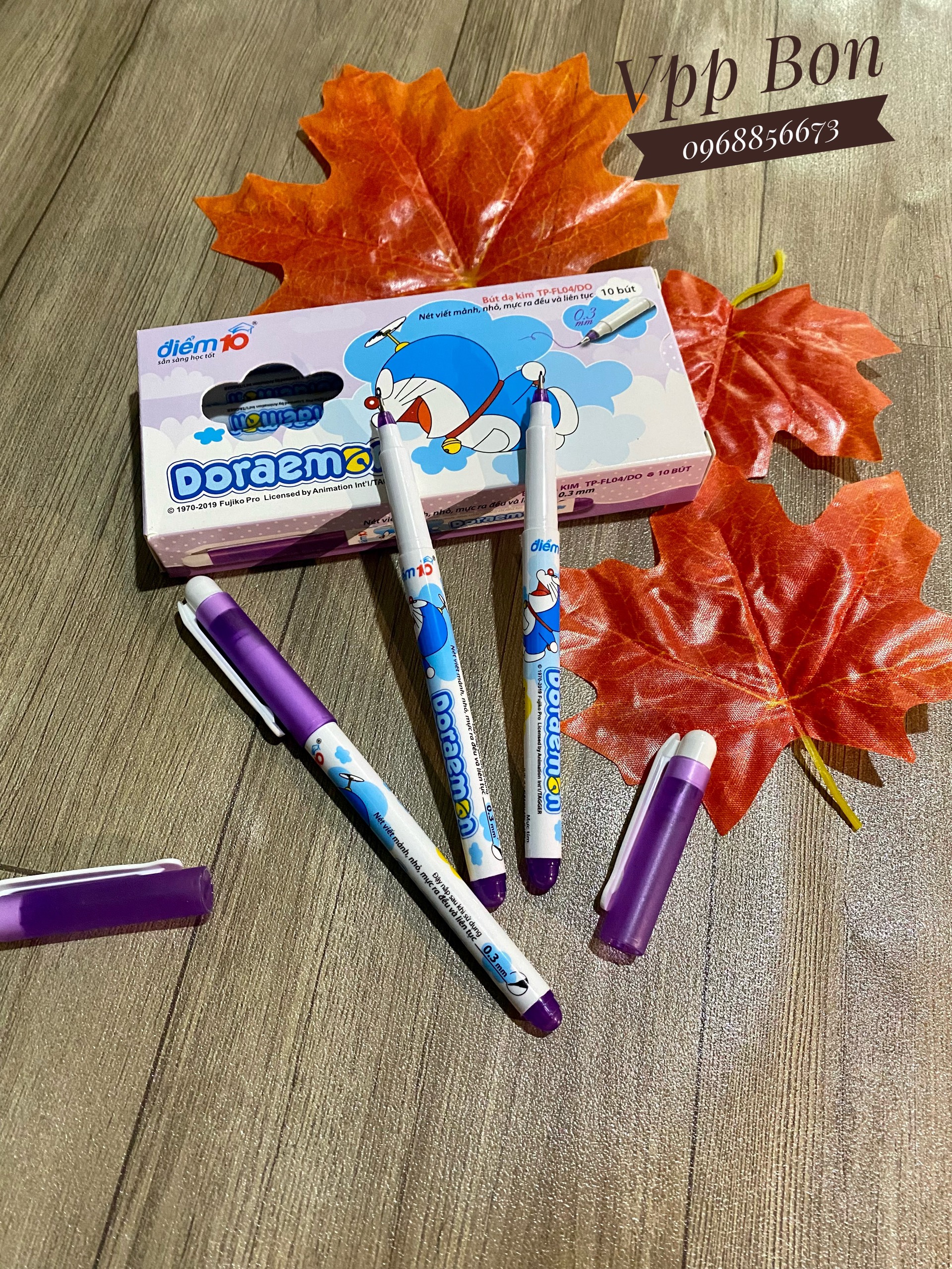Bút lông kim Thiên Long - Doraemon FL-04/DO