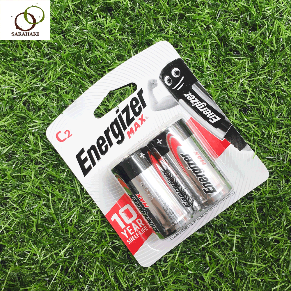 Combo 2 Vỉ Pin Trung C LR14 Energizer Alkaline chính hãng (1 vỉ 2 viên)