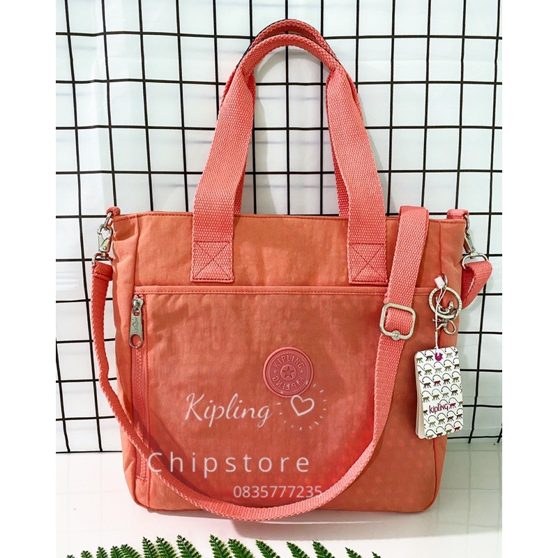 [Lấy mã giảm thêm 30%]Túi xách Kipling - Màu cam - Handbag