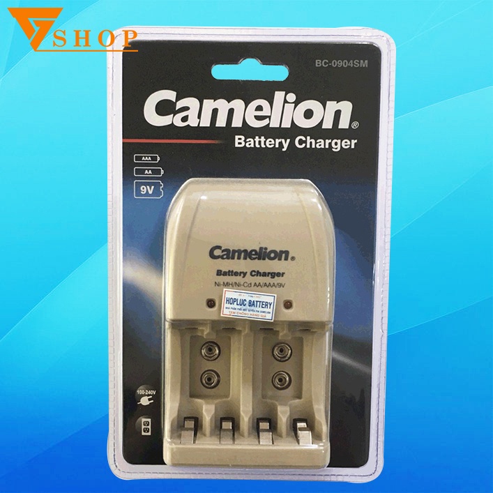 Máy sạc pin Camelion BC-0904S ( Máy sạc 4 pin) chính hãng
