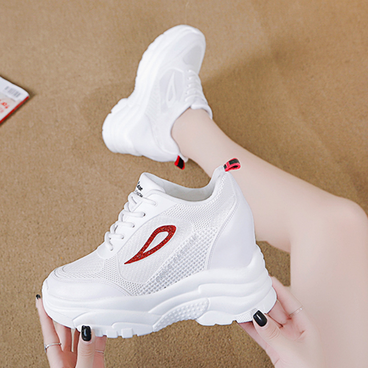 GIÀY THỂ THAO ĐỘN ĐẾ 9CM PSOD599-073