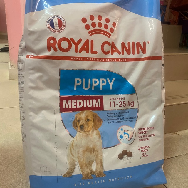 [HCM]10kg Royal canin medium puppy thức cho chó size trung chất lượng đảm bảo an toàn đến sức khỏe người sử dụng cam kết hàng đúng mô tả