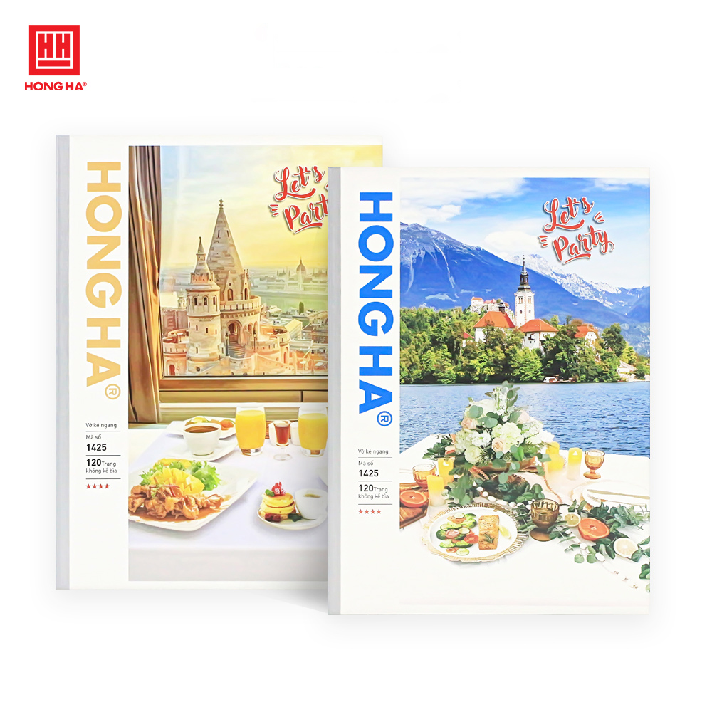 Vở kẻ ngang 120 trang Let's Party 1425 (5 quyển)