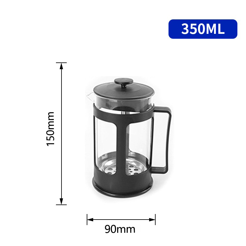 Bình pha cafe ấm trà Pha trà chuẩn kiểu Pháp Bình cafe,Bình Pha Cafe Kiểu Pháp 350ml/ 600ml - Bình pha cà phê french press - Dùng để pha trà hay cà phê theo phương pháp French press ép cà phê - Thiết kế tinh gọn, hiện đại - Chất liệu