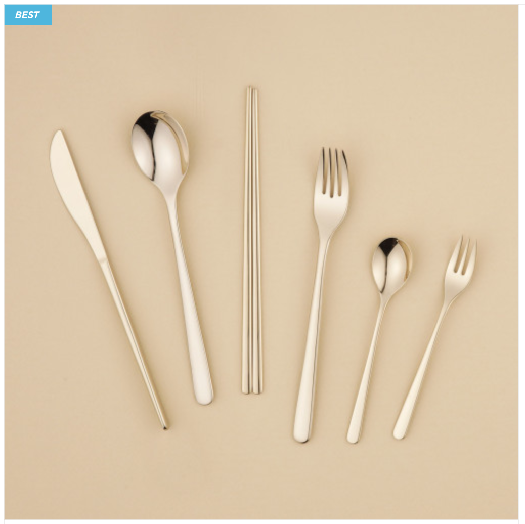 [HCM][Chính hãng Edelkochen] 1 đôi Đũa Edelkochen màu Bạc - Vàng - Đồng