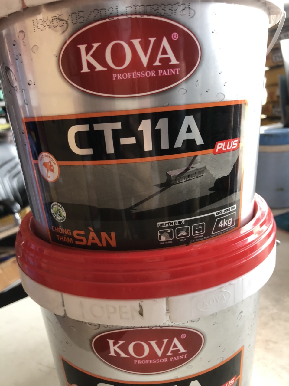 CHỐNG THẤM KOVA CT-11A SÀN 22KG