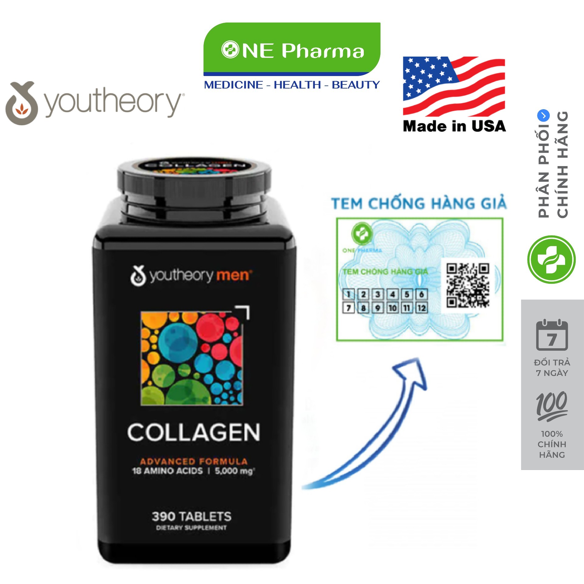 Oral tablets collagen us for men nice leather men youtheory 390 tablets USA