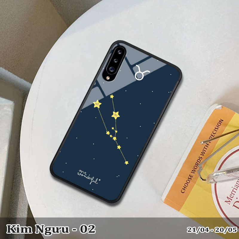 Ốp kính SAMSUNG A30s in cung hoàng đạo