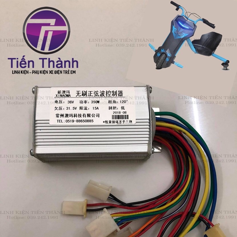 IC/Bo Mạch Điều Tốc Xe Drift 360 Độ 36V350w