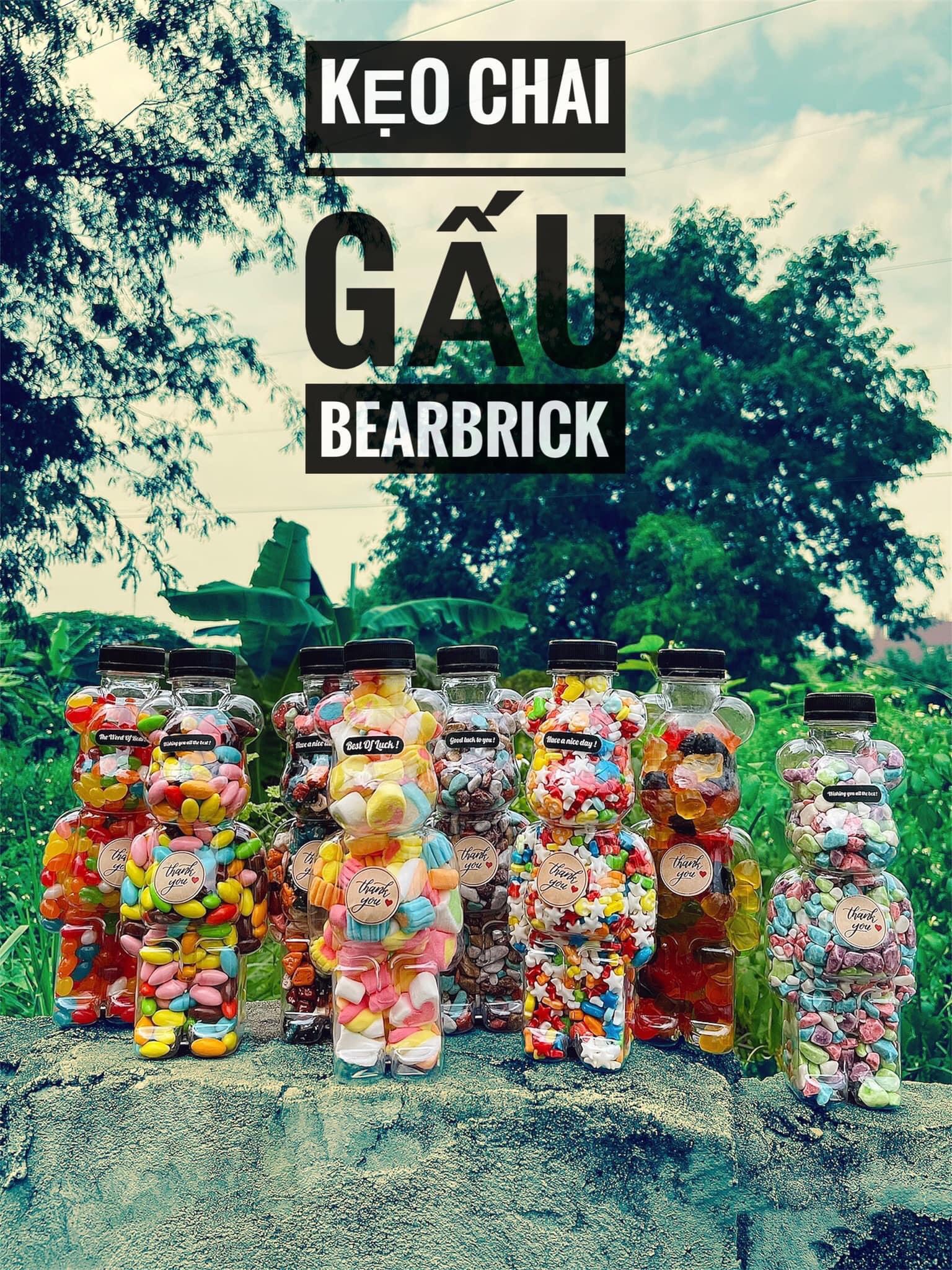 CHAI GẤU BEARBRICK KẸO CÁC LOẠI