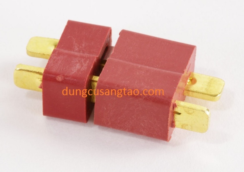 Chấu cắm T plug (chấu kết nối nhanh motor DC với nguồn)-1cặp