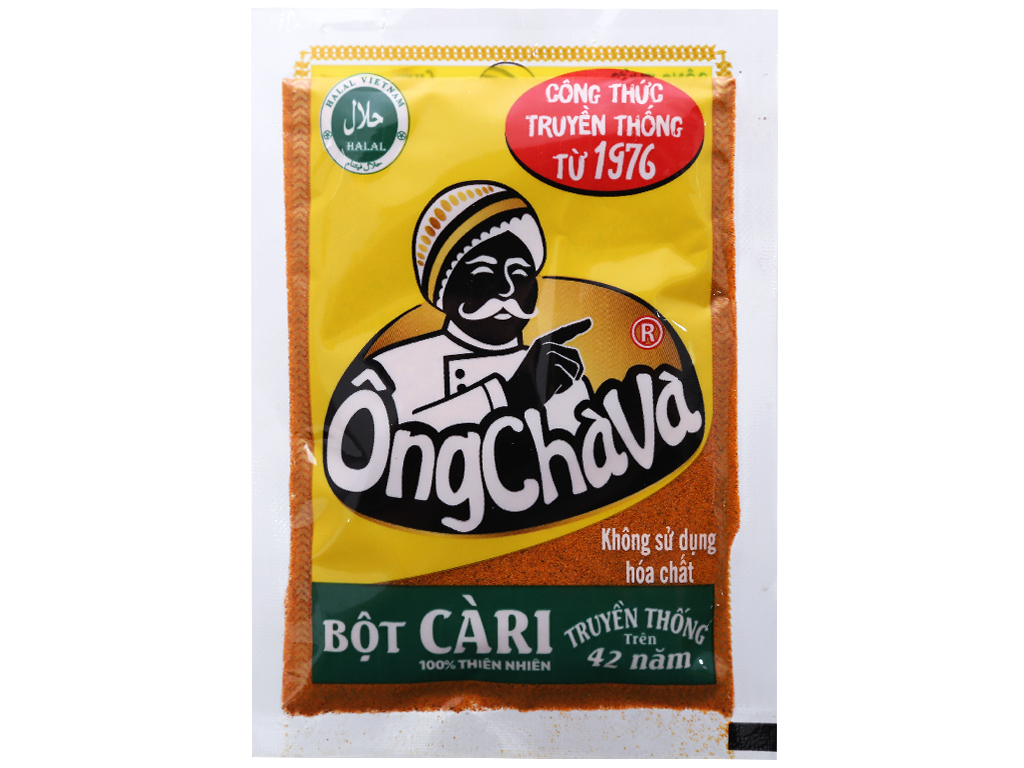 [HCM]BỘT CÀ RI ÔNG CHÀ VÀ 20GRGR bột nấu cà ri gà cà ri vịt