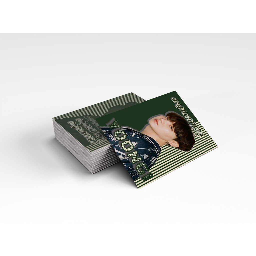 Bộ 7 card BTS Dynamite 2 mặt dày đẹp (7 card) KAS - KPOP ALL STARS