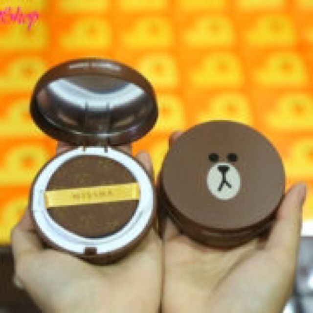 Phấn Nước Gấu Nâu Missha Kiềm Dầu