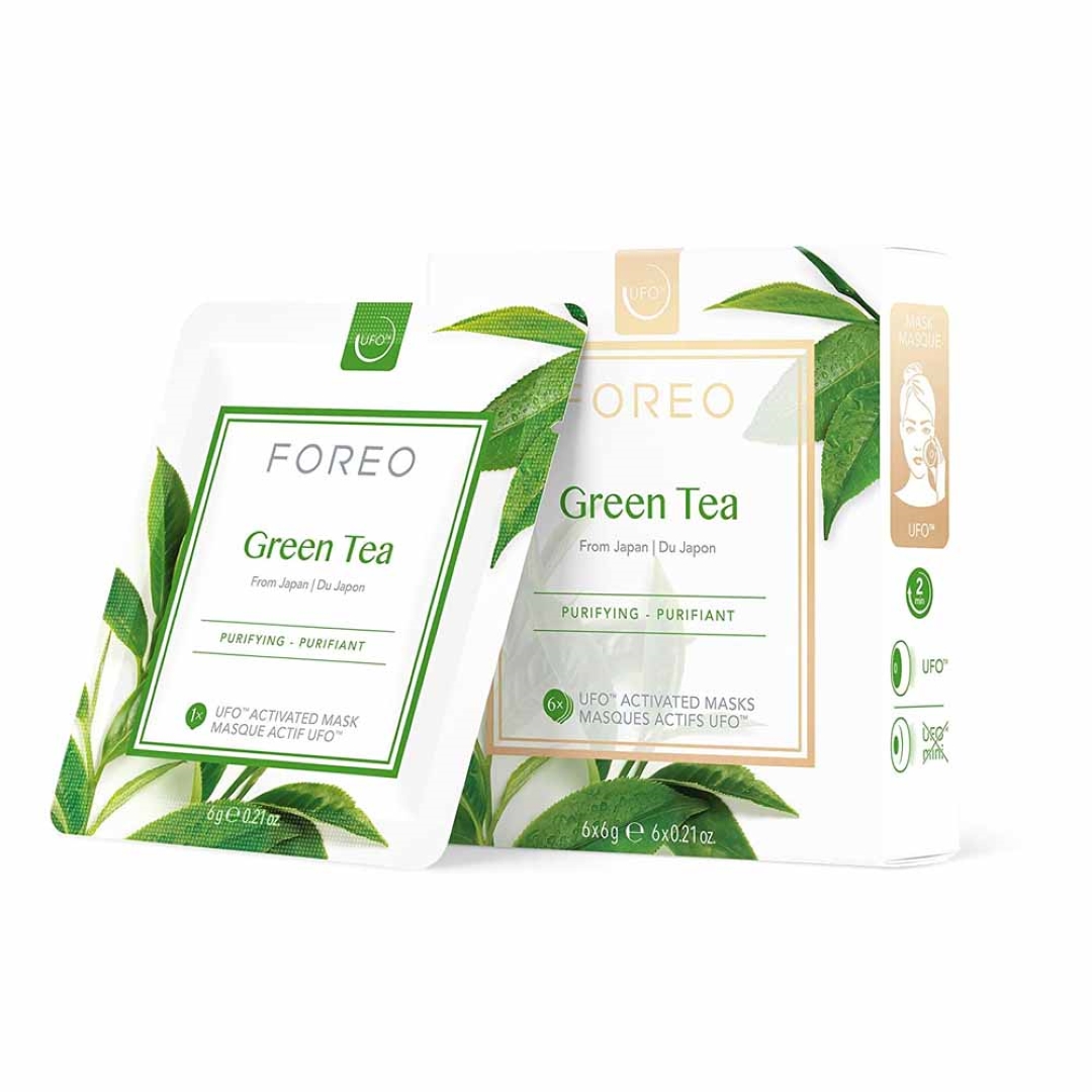 Mặt nạ foreo trà xanh – green tea mask - mặt nạ foreo ufo mask
