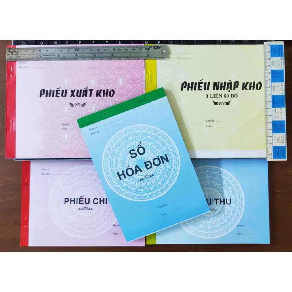 Hóa đơn - Phiếu thu - Phiếu chi 2 liên - 13 x 19cm - 50 bộ