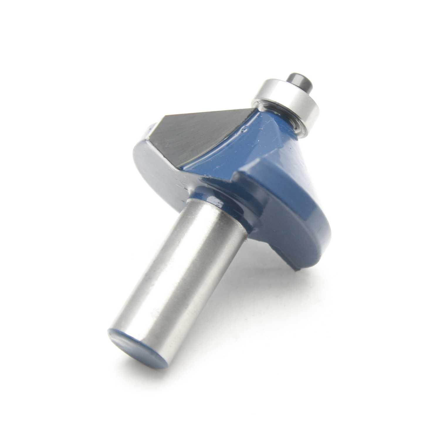 Mũi phay gỗ phay góc 45 độ, cốt 12.7mm