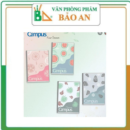 Vở kẻ ngang campus four seasons 2 - 120 trang mua 10 tặng 1