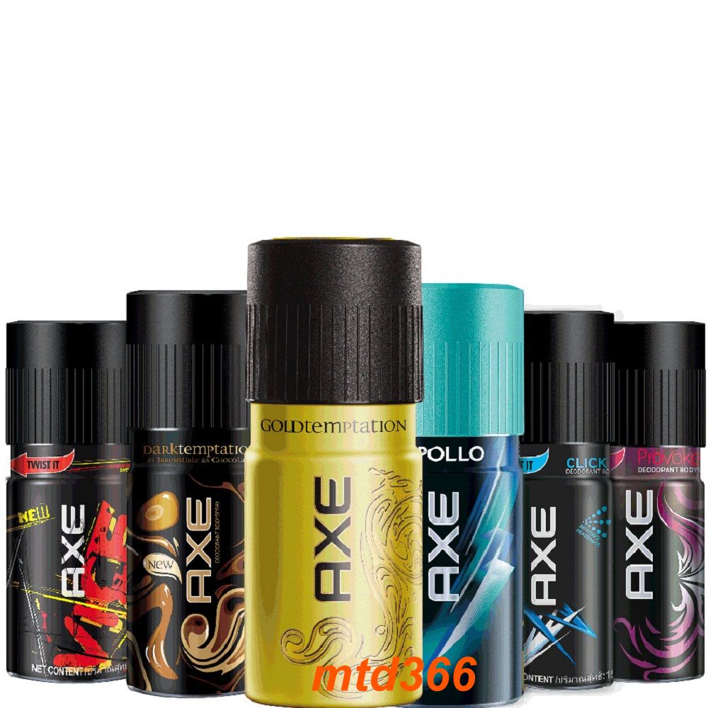 Xịt Khử Mùi Axe 135ml Dark Temptation