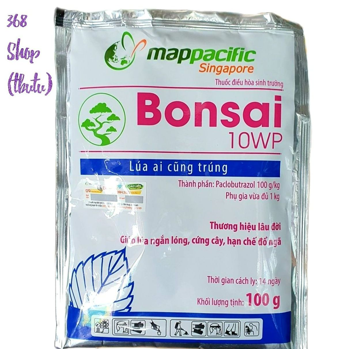 💎 Bonsai 10WP (100g) Thuố c điều hoà sinh trưởng💖
