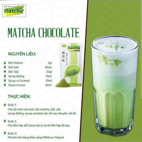 Bột trà xanh Matcha Gold - 500g