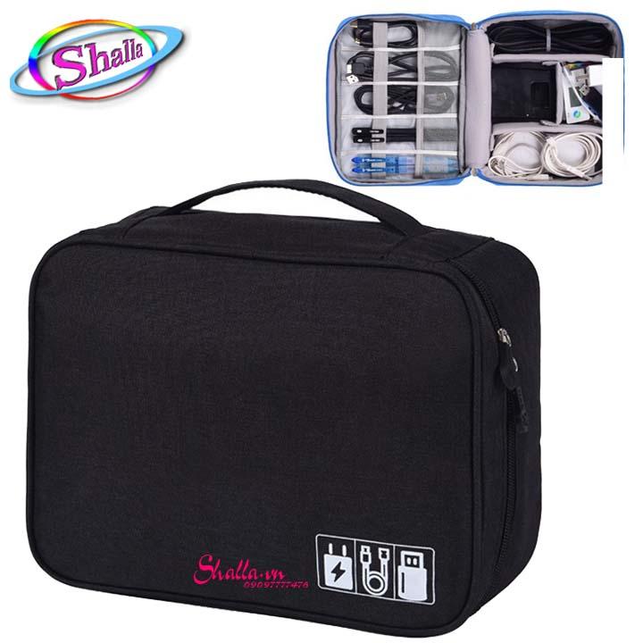 Túi Đựng Phụ Kiện Travel Digital Bag X1 Shalla Tặng túi đựng điển thoại chống nước