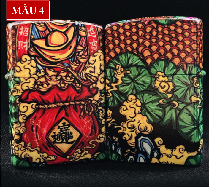 Bật Lửa Zippo Họa Tiết Cao Cấp