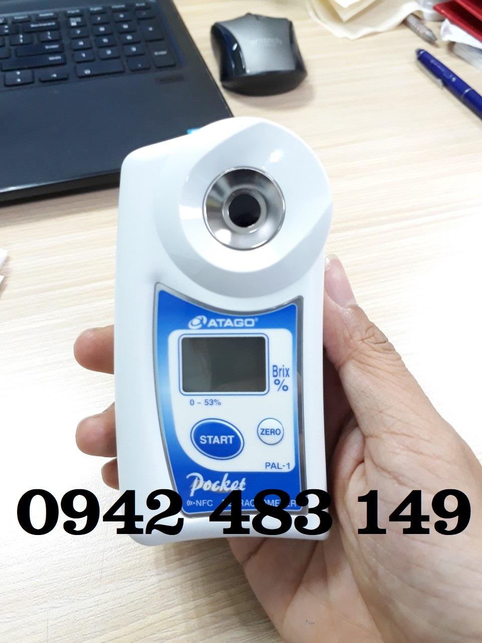 [HCM]Máy đo độ ngọt - độ brix điện tử PAL1. Hiệu Atago - Nhật